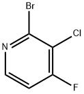 2-BROMO-3-CHLORO-4-FLUOROPYRIDINE, 1393532-94-9, 結(jié)構(gòu)式