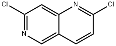 2,7-dichloro-1,6-naphthyridine Struktur