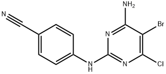 Etravirine Impurity 11 Struktur