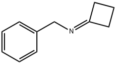 Benzenemethanamine, N-cyclobutylidene- Struktur