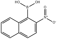 (2-nitronaphthalen-1-yl)boronic acid Struktur