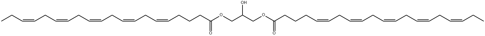 1,3-Dieicosapentaenoyl Glycerol Struktur