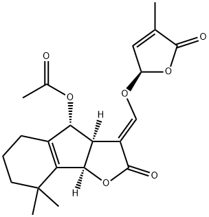 Orobanchyl acetate Struktur