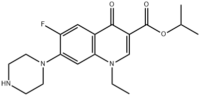 Norfloxacin Isopropyl Ester Struktur