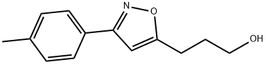 JR-14079, 3-(3-p-Tolylisoxazol-5-yl)propan-1-ol, 95% Struktur