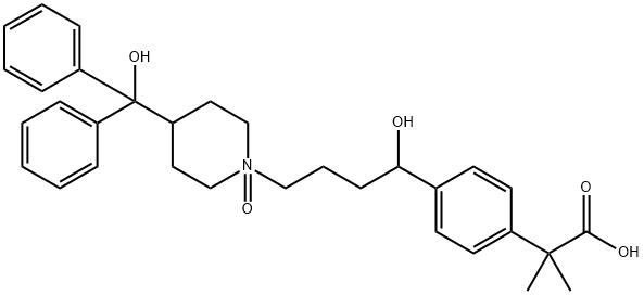 Fexofenadine N-Oxide Struktur