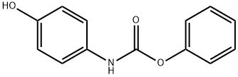 Carbamic acid, (4-hydroxyphenyl)-, phenyl ester (9CI) Struktur