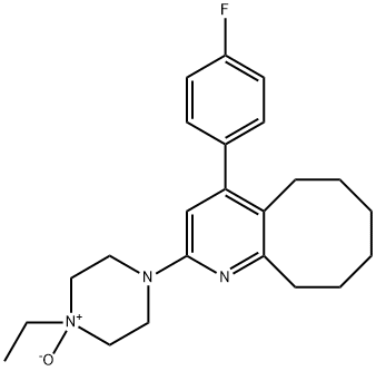 Blonanserin N-Oxide Struktur