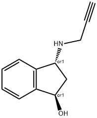 rac-trans-1-Deshydroxy Rasagiline Struktur