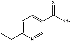 3-Pyridinecarbothioamide, 6-ethyl- Struktur