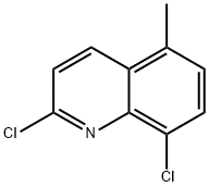 Quinoline, 2,8-dichloro-5-methyl- Struktur