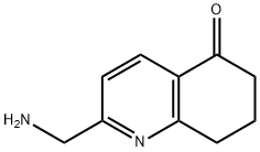 5(6H)-Quinolinone, 2-(aminomethyl)-7,8-dihydro- Struktur