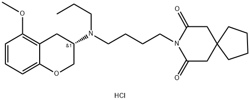 Alnespirone Struktur