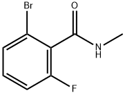 Benzamide, 2-bromo-6-fluoro-N-methyl- Struktur