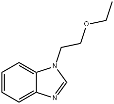 1H-Benzimidazole,1-(2-ethoxyethyl)-(9CI) Struktur