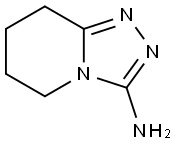 1,2,4-Triazolo[4,3-a]pyridin-3-amine, 5,6,7,8-tetrahydro- Struktur