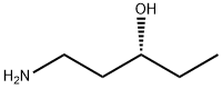 3-Pentanol, 1-amino-, (3R)- Struktur