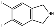 5,6-difluoro-2,3-dihydro-1~{H}-isoindole Struktur