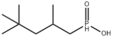 Phosphinic acid, P-(2,4,4-trimethylpentyl)- Struktur