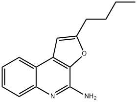 2-Butylfuro[2,3-c]quinolin-4-amine TFA salt Struktur