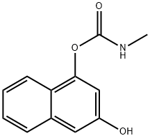 1,3-Naphthalenediol, 1-(methylcarbamate) (9CI) Struktur