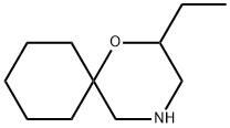 1-Oxa-4-azaspiro[5.5]undecane,2-ethyl- Struktur