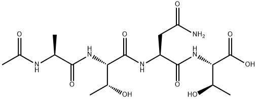 アセチルテトラペプチド-40 化學(xué)構(gòu)造式