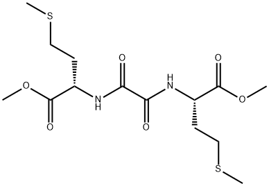 (S,S)-2-[[[1-(methoxycarbonyl)-3-(methylsulfanyl)propylamino]oxalyl]amino]-4-(methylsulfanyl)butyric acid methyl ester Struktur