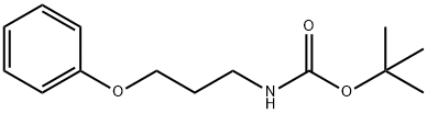 tert-butyl (3-phenoxypropyl)carbamate(WXC09738) Struktur