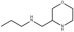 3-Morpholinemethanamine, N-propyl- Struktur