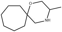 1-Oxa-4-azaspiro[5.6]dodecane, 3-methyl- Struktur