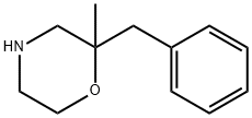 Morpholine, 2-methyl-2-(phenylmethyl)- Struktur