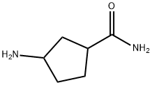 Cyclopentanecarboxamide, 3-amino- Struktur