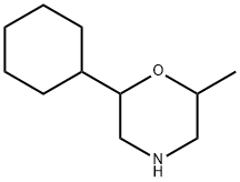 Morpholine,2-cyclohexyl-6-methyl- Struktur