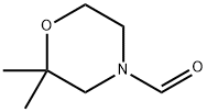 4-Morpholinecarboxaldehyde, 2,2-dimethyl- Struktur