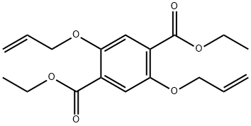 diethyl 2,5-bis(allyloxy)terephthalate Struktur