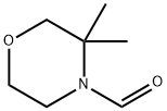 4-Morpholinecarboxaldehyde, 3,3-dimethyl- Struktur