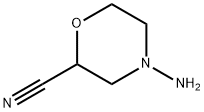 2-Morpholinecarbonitrile, 4-amino- Struktur