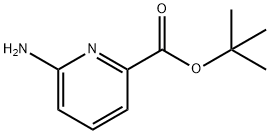 tert-butyl 6-aminopyridine-2-carboxylate Struktur