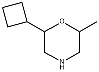 Morpholine, 2-cyclobutyl-6-methyl- Struktur