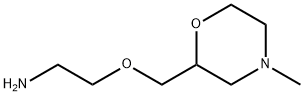 Ethanamine, 2-[(4-methyl-2-morpholinyl)methoxy]- Struktur