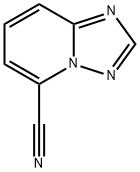 [1,2,4]Triazolo[1,5-a]pyridine-5-carbonitrile Struktur