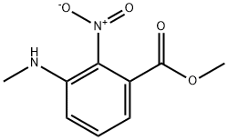 Methyl 3-(methylamino)-2-nitrobenzoate Struktur