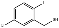 Benzenemethanethiol, 5-chloro-2-fluoro- Struktur