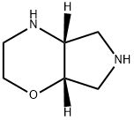 Pyrrolo[3,4-b]-1,4-oxazine, octahydro-,(4aR,7aS)- Struktur