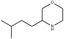 Morpholine, 3-(3-methylbutyl)- Struktur