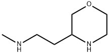 3-Morpholineethanamine, N-methyl- Struktur