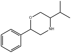 Morpholine, 5-(1-methylethyl)-2-phenyl- Struktur