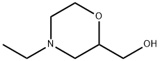 2-Morpholinemethanol, 4-ethyl- Struktur