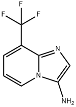 Imidazo[1,2-a]pyridin-3-amine, 8-(trifluoromethyl)- Struktur